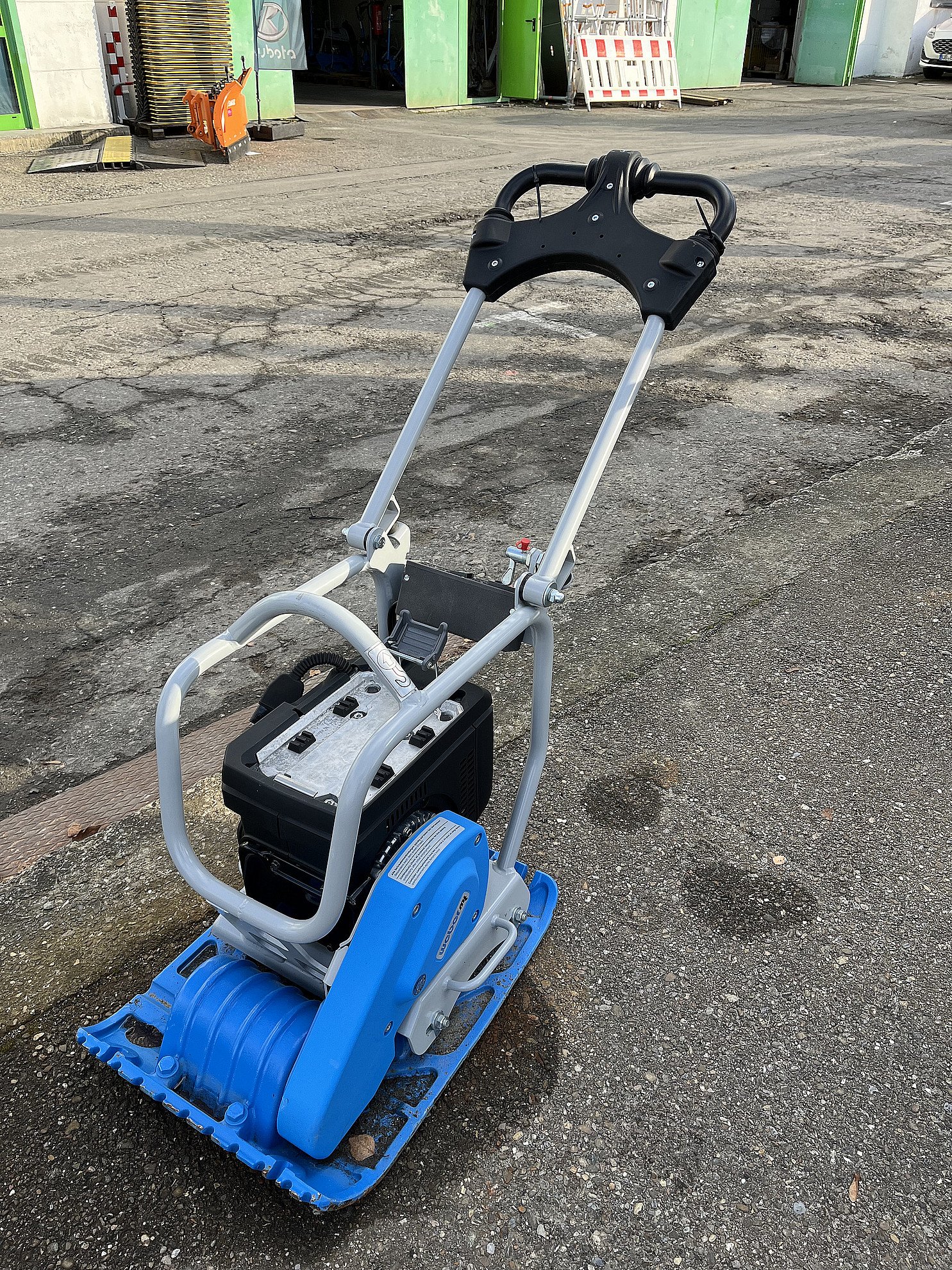 WEBER Rüttelplatte Akku